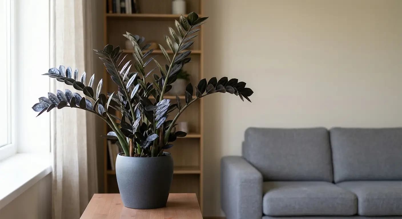 Zamiokulkas zamiolistny 'Raven'
